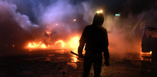 Burning Car